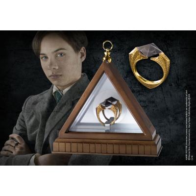 Harry Potter Réplica 1/1 Anillo Lord Voldemort (bañado en oro)