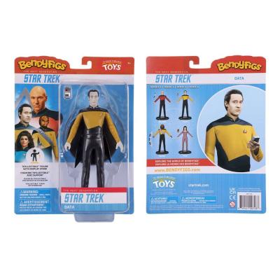 Star Trek: The Next Generation Figura Maleable Bendyfigs Lt. Cmdr. Data 19 cm