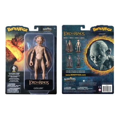 El Señor de los Anillos Figura Maleable Bendyfigs Gollum 19 cm