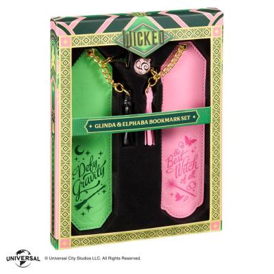 Wicked Set de 2 Puntos de libros Glinda & Elphaba