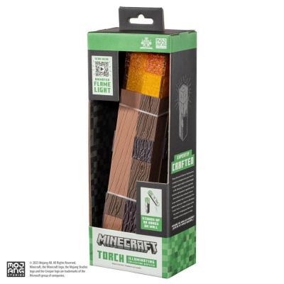 Minecraft Réplica Illuminating Torch 25 cm