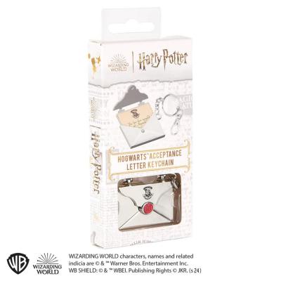 Harry Potter Llavero metálico Hogwarts Acceptance Letter