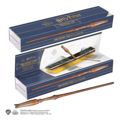 Harry Potter Varita Mágica Din Ollivanders Box - Luna Lovegood 34 cm