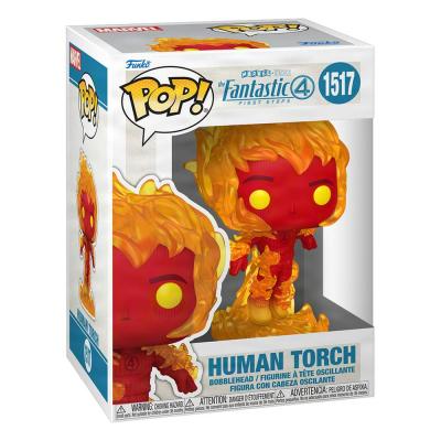 Los Cuatro Fantásticos: Primeros Pasos POP! Marvel Vinyl Figura Human Torch 9 cm