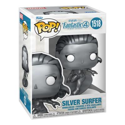 Los Cuatro Fantásticos: Primeros Pasos POP! Marvel Vinyl Figura Silver Surfer 9 cm