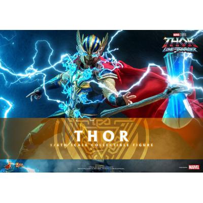 Thor: Love and Thunder Masterpiece Figura 1/6 Thor (Deluxe Version) 32 cm