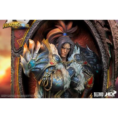 Hearthstone Estatua 3D Art Frame Varian Wrynn 31 cm