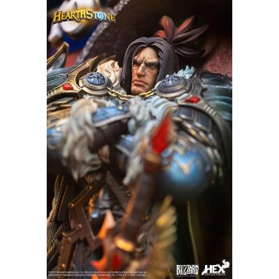 Hearthstone Estatua 3D Art Frame Varian Wrynn 31 cm