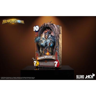 Hearthstone Estatua 3D Art Frame Varian Wrynn 31 cm