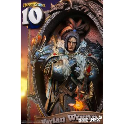 Hearthstone Estatua 3D Art Frame Varian Wrynn 31 cm