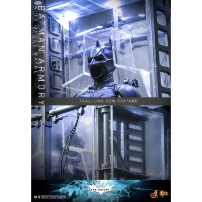 El caballero oscuro: La leyenda renace Figuras y Diorama Movie Masterpiece 1/6 Batman Armory with Bruce Wayne 30 cm