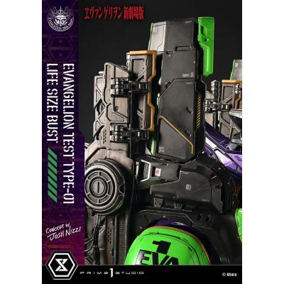 Neon Genesis Evangelion Busto tamaño natural Test Type-01 (Concept by Josh Nizzi) 86 cm