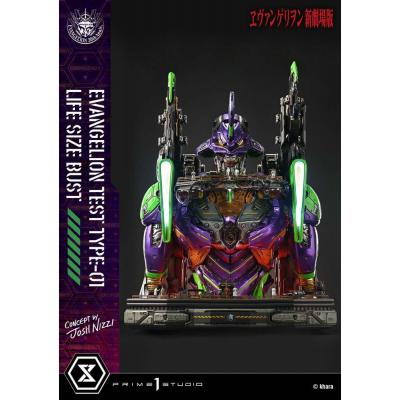 Neon Genesis Evangelion Busto tamaño natural Test Type-01 (Concept by Josh Nizzi) 86 cm