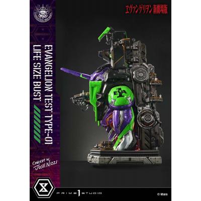 Neon Genesis Evangelion Busto tamaño natural Test Type-01 (Concept by Josh Nizzi) 86 cm