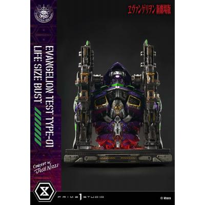 Neon Genesis Evangelion Busto tamaño natural Test Type-01 (Concept by Josh Nizzi) 86 cm