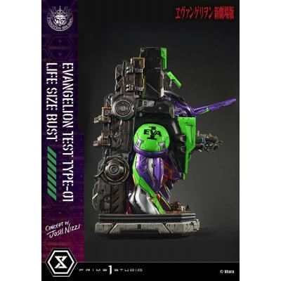 Neon Genesis Evangelion Busto tamaño natural Test Type-01 (Concept by Josh Nizzi) 86 cm