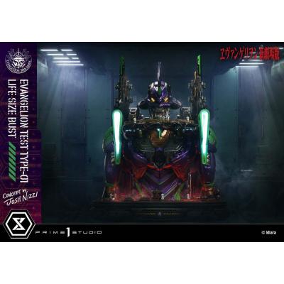 Neon Genesis Evangelion Busto tamaño natural Test Type-01 (Concept by Josh Nizzi) Bonus Ver. 86 cm