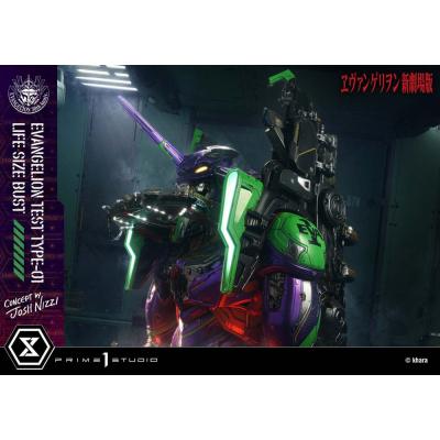 Neon Genesis Evangelion Busto tamaño natural Test Type-01 (Concept by Josh Nizzi) Bonus Ver. 86 cm