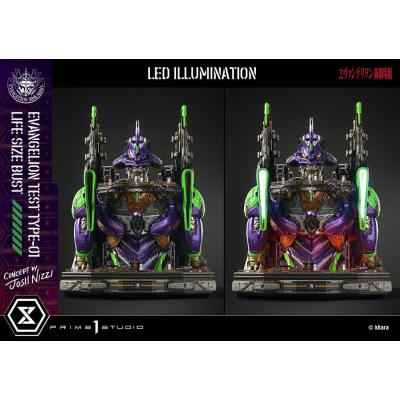 Neon Genesis Evangelion Busto tamaño natural Test Type-01 (Concept by Josh Nizzi) Bonus Ver. 86 cm