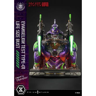 Neon Genesis Evangelion Busto tamaño natural Test Type-01 (Concept by Josh Nizzi) Bonus Ver. 86 cm