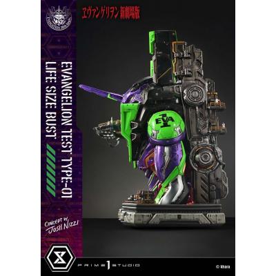 Neon Genesis Evangelion Busto tamaño natural Test Type-01 (Concept by Josh Nizzi) Bonus Ver. 86 cm