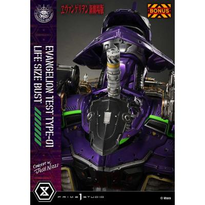 Neon Genesis Evangelion Busto tamaño natural Test Type-01 (Concept by Josh Nizzi) Bonus Ver. 86 cm