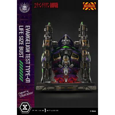 Neon Genesis Evangelion Busto tamaño natural Test Type-01 (Concept by Josh Nizzi) Bonus Ver. 86 cm