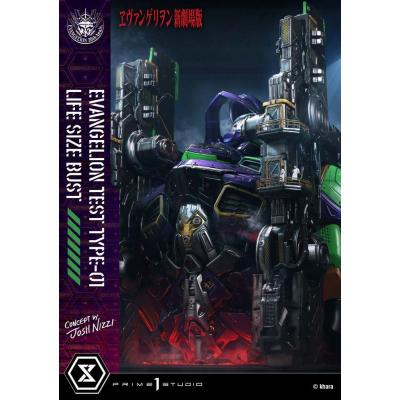 Neon Genesis Evangelion Busto tamaño natural Test Type-01 (Concept by Josh Nizzi) Bonus Ver. 86 cm