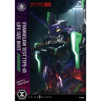 Neon Genesis Evangelion Busto tamaño natural Test Type-01 (Concept by Josh Nizzi) Bonus Ver. 86 cm