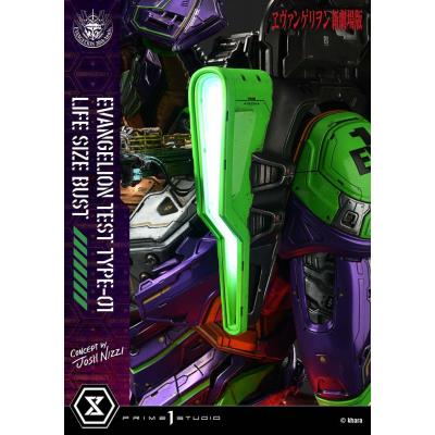 Neon Genesis Evangelion Busto tamaño natural Test Type-01 (Concept by Josh Nizzi) Bonus Ver. 86 cm