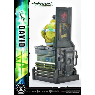 Cyberpunk: Edgerunners Estatua Real Elite Masterline Series 1/4 David 58 cm