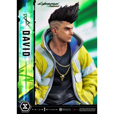 Cyberpunk: Edgerunners Estatua Real Elite Masterline Series 1/4 David 58 cm