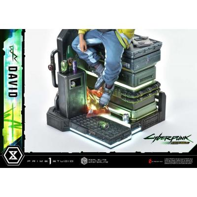 Cyberpunk: Edgerunners Estatua Real Elite Masterline Series 1/4 David 58 cm