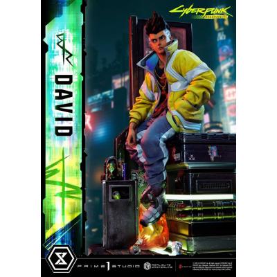 Cyberpunk: Edgerunners Estatua Real Elite Masterline Series 1/4 David 58 cm