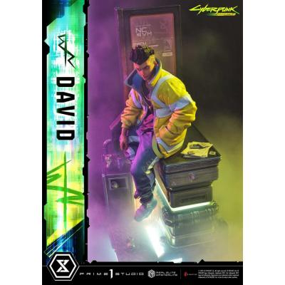 Cyberpunk: Edgerunners Estatua Real Elite Masterline Series 1/4 David 58 cm