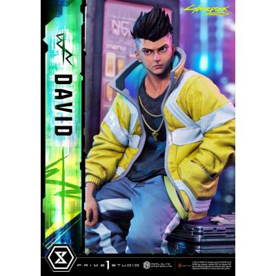 Cyberpunk: Edgerunners Estatua Real Elite Masterline Series 1/4 David 58 cm