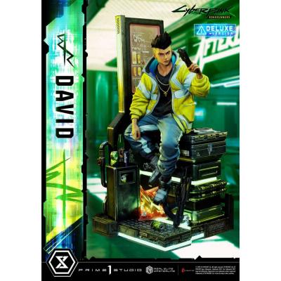 Cyberpunk: Edgerunners Estatua Real Elite Masterline Series 1/4 David Bonus Version 58 cm