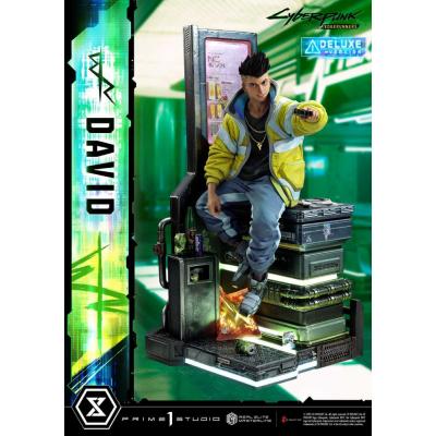 Cyberpunk: Edgerunners Estatua Real Elite Masterline Series 1/4 David Bonus Version 58 cm