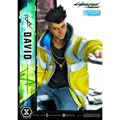 Cyberpunk: Edgerunners Estatua Real Elite Masterline Series 1/4 David Bonus Version 58 cm
