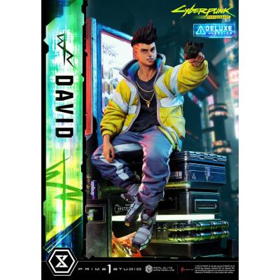 Cyberpunk: Edgerunners Estatua Real Elite Masterline Series 1/4 David Bonus Version 58 cm