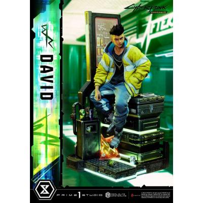 Cyberpunk: Edgerunners Estatua Real Elite Masterline Series 1/4 David Bonus Version 58 cm