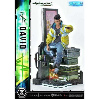 Cyberpunk: Edgerunners Estatua Real Elite Masterline Series 1/4 David Bonus Version 58 cm