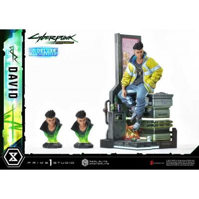 Cyberpunk: Edgerunners Estatua Real Elite Masterline Series 1/4 David Bonus Version 58 cm