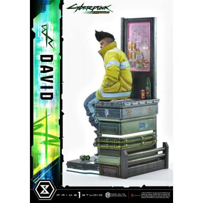 Cyberpunk: Edgerunners Estatua Real Elite Masterline Series 1/4 David Bonus Version 58 cm