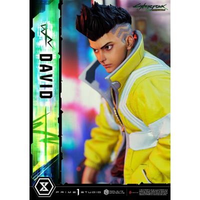 Cyberpunk: Edgerunners Estatua Real Elite Masterline Series 1/4 David Bonus Version 58 cm