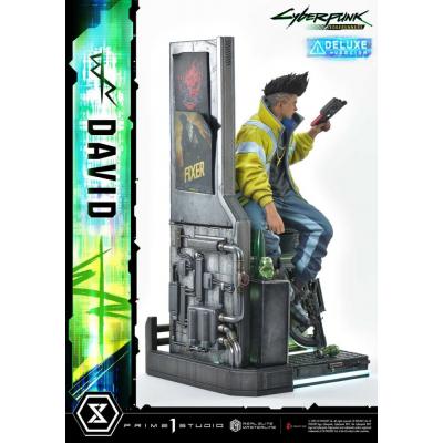 Cyberpunk: Edgerunners Estatua Real Elite Masterline Series 1/4 David Bonus Version 58 cm
