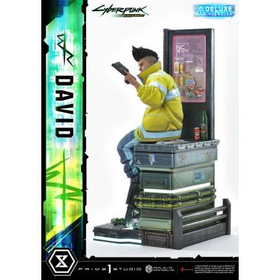 Cyberpunk: Edgerunners Estatua Real Elite Masterline Series 1/4 David Bonus Version 58 cm