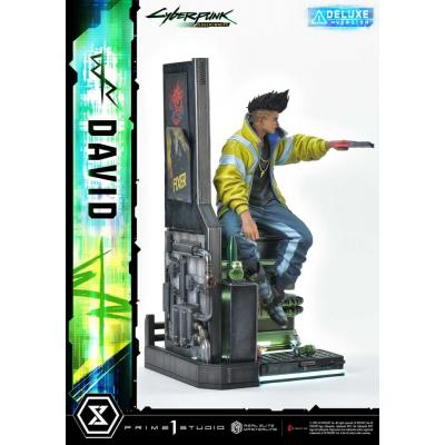 Cyberpunk: Edgerunners Estatua Real Elite Masterline Series 1/4 David Bonus Version 58 cm