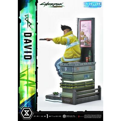 Cyberpunk: Edgerunners Estatua Real Elite Masterline Series 1/4 David Bonus Version 58 cm