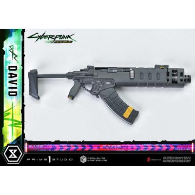 Cyberpunk: Edgerunners Estatua Real Elite Masterline Series 1/4 David Deluxe Bonus Version 58 cm